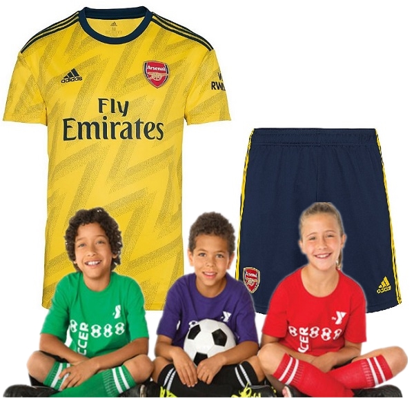 Kid's Arsenal Away Suit 19/20 (Customizable)