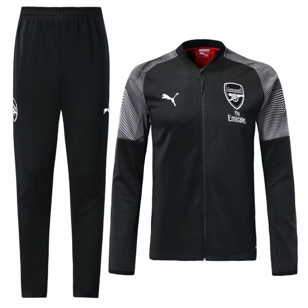 19/20 Arsenal Training Suit Black Gray