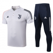 Juventus POLO Shirts 20/21 light grey