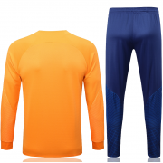 22/23 Barcelona Long Zipper Training Suit Orange